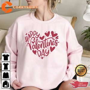 Happy Valentines Day Shirt Gift For Her