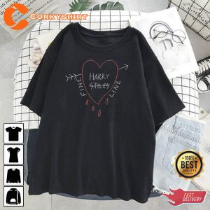 Harry Styles Fine Line Harry Styles Tour NEW 2023 Graphic T-Shirt Design