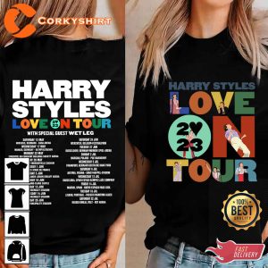 Harry Styles Love On Tour Lavender Hoodie Design