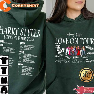 Harry Styles Love On Tour Outfits Tshirt
