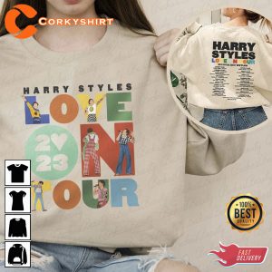 Harry Tour 2023 Love On Tour 2023 Retro Pop King T-Shirt