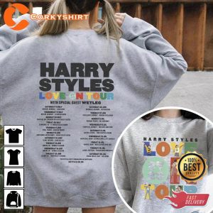 Harry Tour 2023 Love On Tour 2023 Retro Pop King T-Shirt