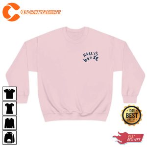 Harrys House Track List 2 Side Gift for Harry Fans Graphic Sweatshirt