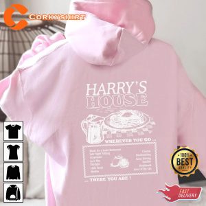 Harry’s House Track Songs Gift for Fans Unisex Graphic Hoodie