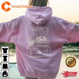 Harry’s House Track Songs Gift for Fans Unisex Graphic Hoodie