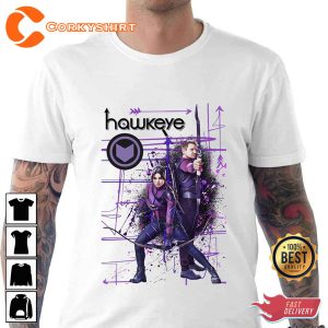 Hawkeye And Kate Bishop Marvel Jeremy Renner Unisex Shirt