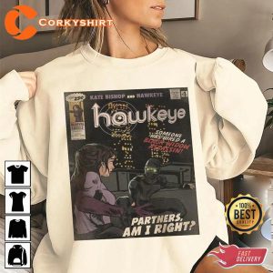 Hawkeye Poster Kate Bishop Clint Barton Hawkeye Fans Shirt