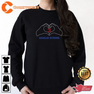 Heart Hands For 3 Shirt Buffalo Hamlin Graphic Shirt