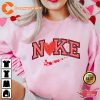 Heart Valentine’s Day N1KE Cute Valentine’s Day Gift For Valentines Sweatshirt