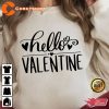 Hello Valentine Vintage Gift for Couple Unisex T-shirt