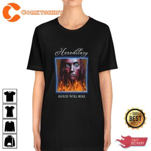 Hereditary Heads Will Roll Printed Shirt