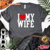 I Heart my GF I Love My Girlfriend Funny Valentine’s Day gift T-Shirt