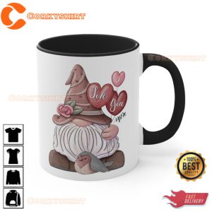 I Love You More Valentine Gnome Mug