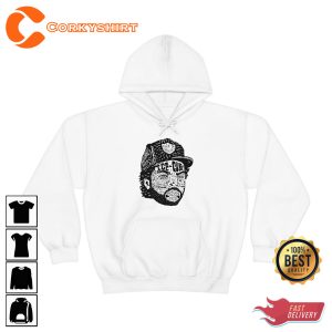 Ice Cube Vintage Ice Cube Rap 90s Hiphop NWA Band Unisex Hoodie