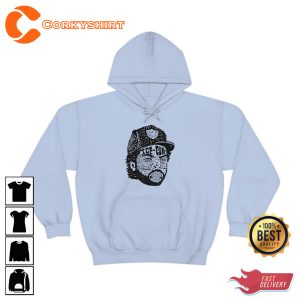 Ice Cube Vintage Ice Cube Rap 90s Hiphop NWA Band Unisex Hoodie