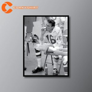 Iconic LEN DAWSON Gift for Fans Wall Decor Poster