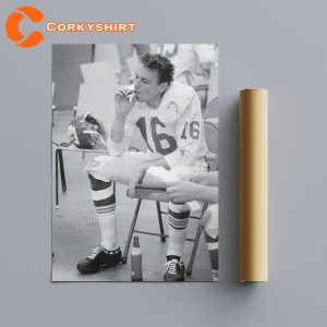 Iconic LEN DAWSON Gift for Fans Wall Decor Poster