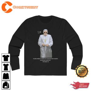 In Loving Memories Pope Benedict XVI Shirt Print
