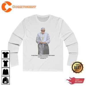 In Loving Memories Pope Benedict XVI Shirt Print
