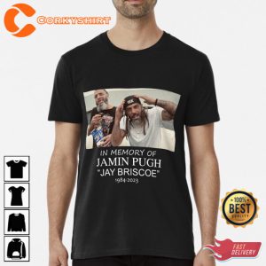 In Memory Of Jamin Pugh Jay Briscoe 1984 - 2023 T-Shirt