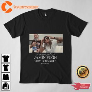 In Memory Of Jamin Pugh Jay Briscoe 1984 - 2023 T-Shirt