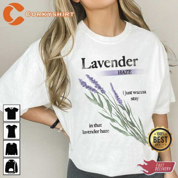 In That Lavender Haze Long Sleeve Shirt