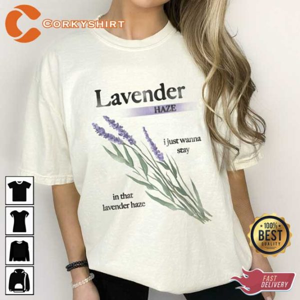 In That Lavender Haze Long Sleeve Shirt