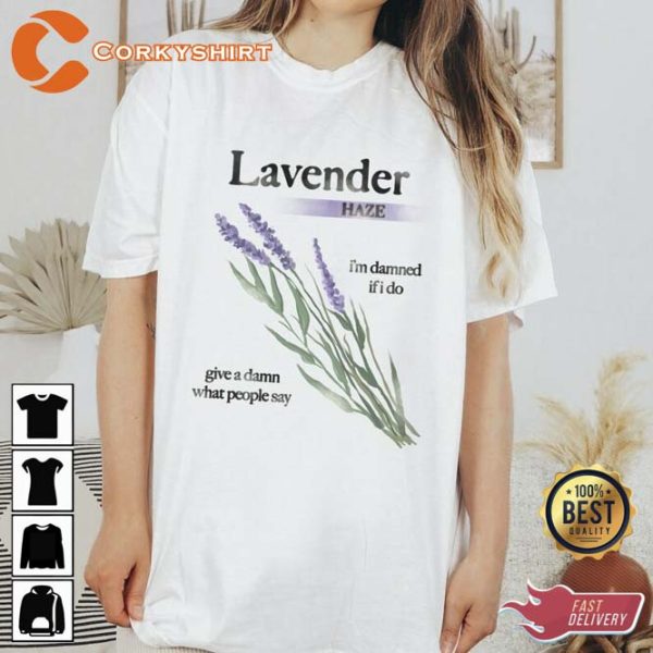 In That Lavender Haze Long Sleeve Shirt