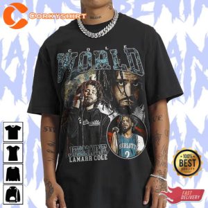 J Cole Rapper T-Shirt Vintage J Cole T-Shirt