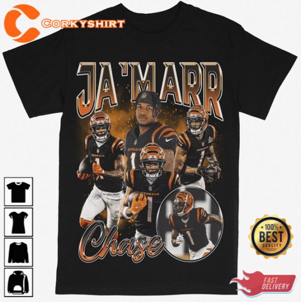 Ja’Marr Chase Cincinnati Bengals Tshirt