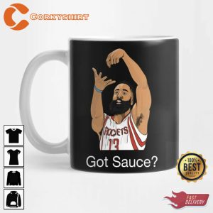 James Harden Cartoon Got Sauce Mug