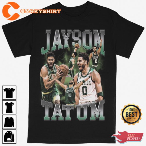 Jayson Tatum Boston Celtics Vintage Style Shirt