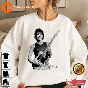 Jeff Beck Rip Guitar Legend Gift for Fans Unisex T-Shirt