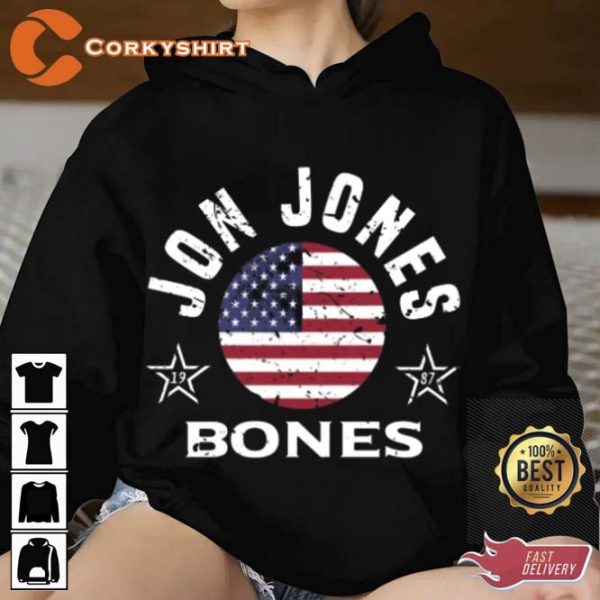 Jon Bones Jones Design Tee Shirt