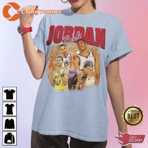 Jordan Poole 90s Style Vintage Bootleg Shirt