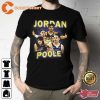 Jordan Poole Golden State Warriors 90s Vintage x Bootleg Style Rap Shirt