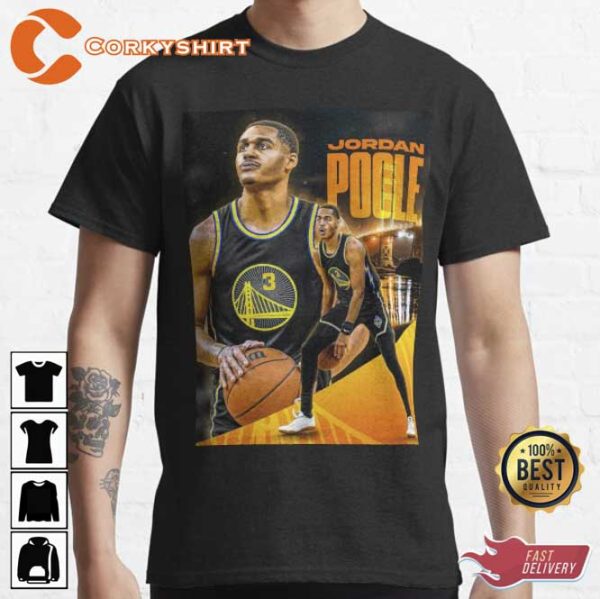 Jordan Poole Poster Golden State Warriors Poster Street Wall Tee Shirt