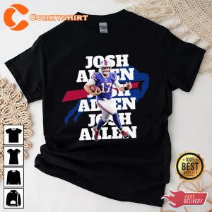 Josh Allen Vintage Buffalo Bowl Game Football Fan Shirt