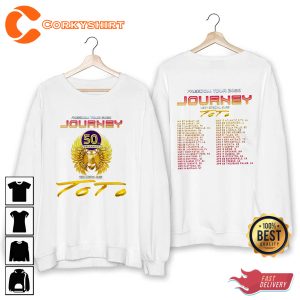 Journey 50th Anniversary Journey Freedom Tour 2023 Rock Fan Gift Sweatshirt