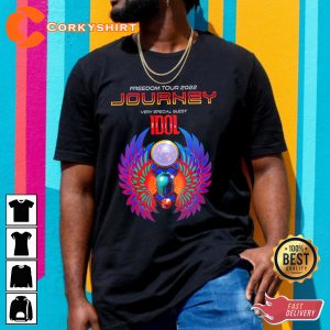 Journey Freedom Tour 2022 2023 2 Sided Unisex T-Shirt