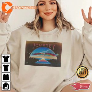 Journey Pinkfloyd 1980 Vintage Style Chicago Unisex Sweatshirt