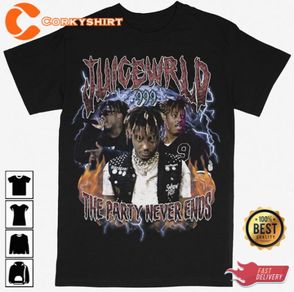 Juice WRLD Hip Hop Rap Style Tee