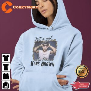 Just a Girl Who Loves Kane Brown Concert Sweatshirt