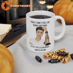 Justin Bieber Canadian Singer Coffee Mug