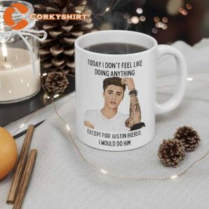 Justin Bieber Canadian Singer Coffee Mug