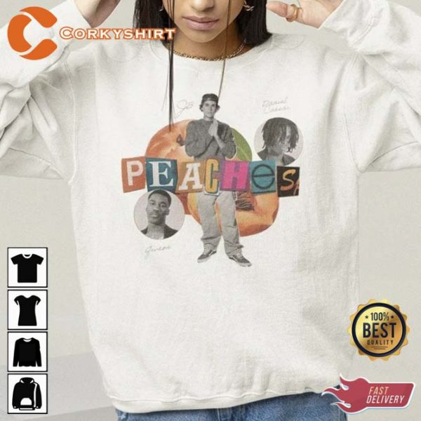 Justin Bieber Daniel Casear Peaches Sweatshirt