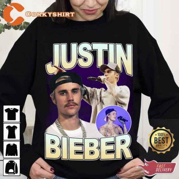 Justin Bieber Unisex Heavy Cotton Tee