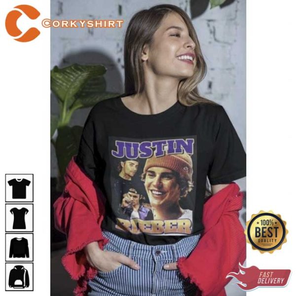 Justin Bieber Vintage 90s Bootleg Rap T-shirt