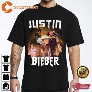 Justin Bieber Vintage White Rap Merch Shirt