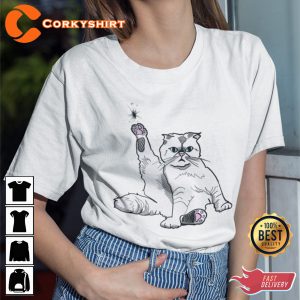Karma is a Cat Swiftie fan Gift Unisex Graphic T-Shirt